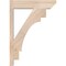 Ekena Millwork Merced Slat Smooth Outlooker, Douglas Fir, 5 1/2"W x 20"D x 28"H OUT06X20X28MRC06SDF - alternate 3